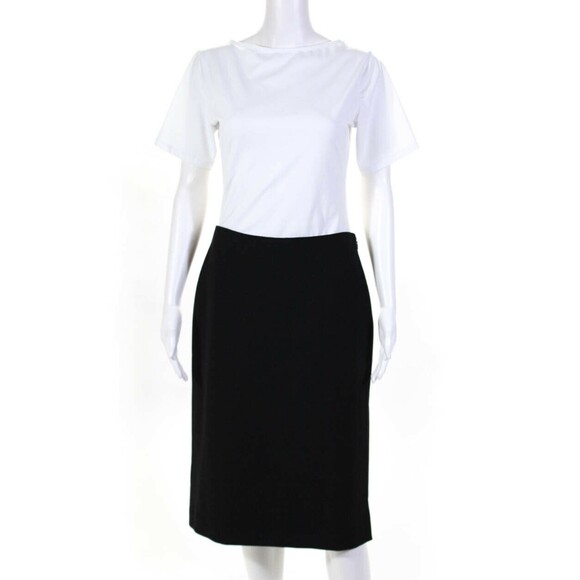Michael Michael Kors Black Pencil Skirt Size 12 - Picture 1 of 6